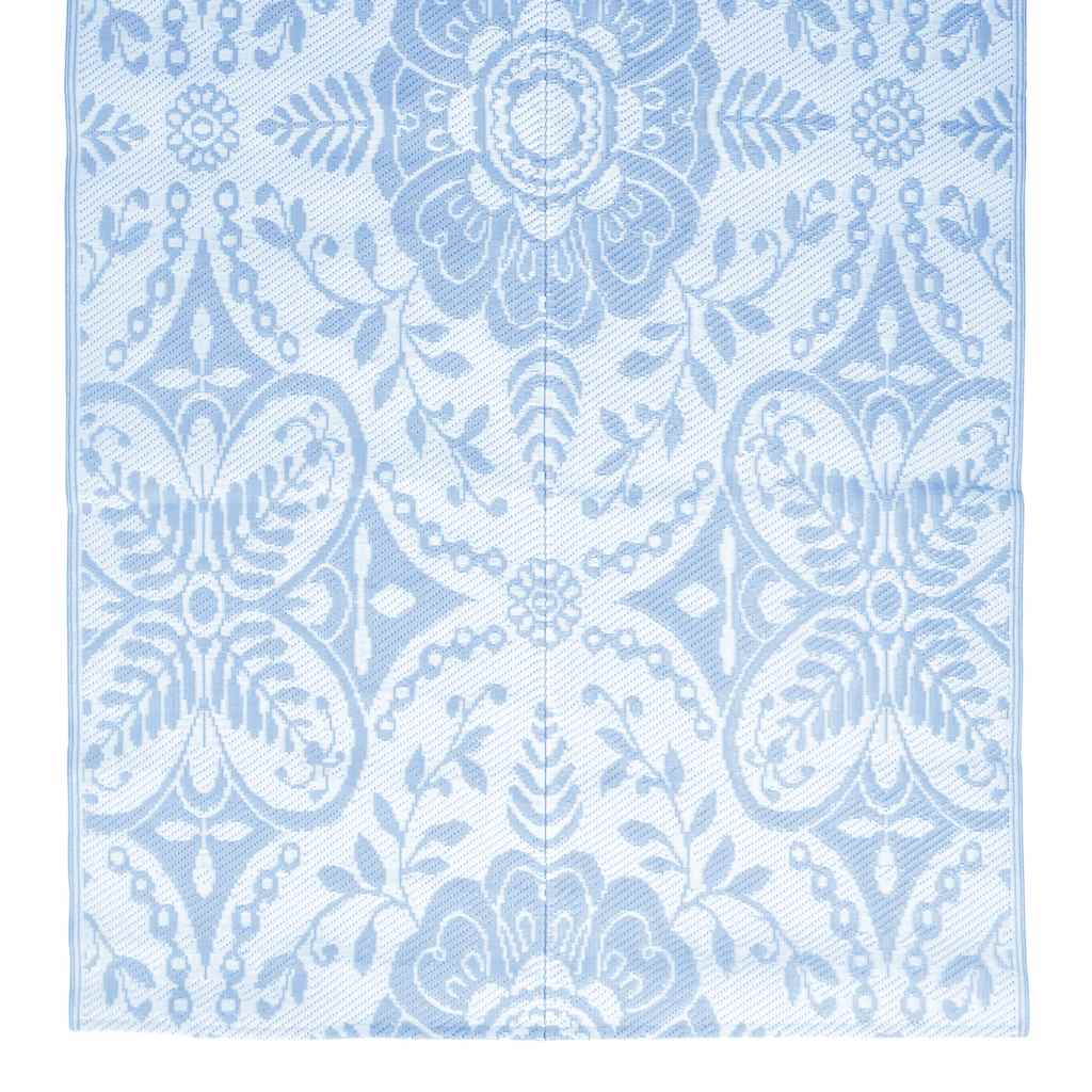 Lauko kilimas, ARAKIL žydros spalvos, 160x230cm, PP