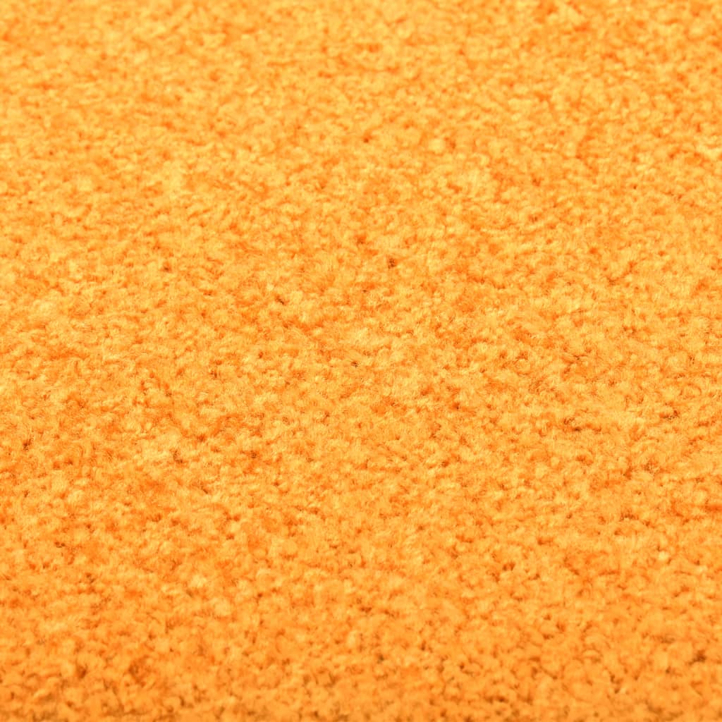 Durų kilimėlis, oranžinės spalvos, 60x90cm, plaunamas