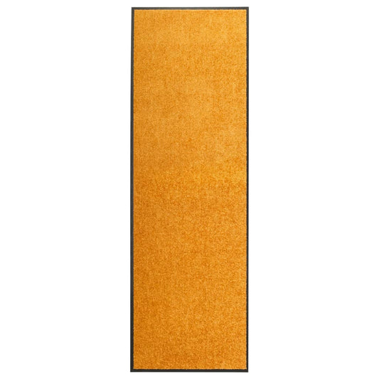 Durų kilimėlis, oranžinės spalvos, 60x180cm, plaunamas