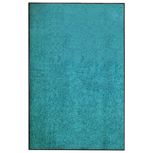 Durų kilimėlis, žydros spalvos, 120x180cm, plaunamas