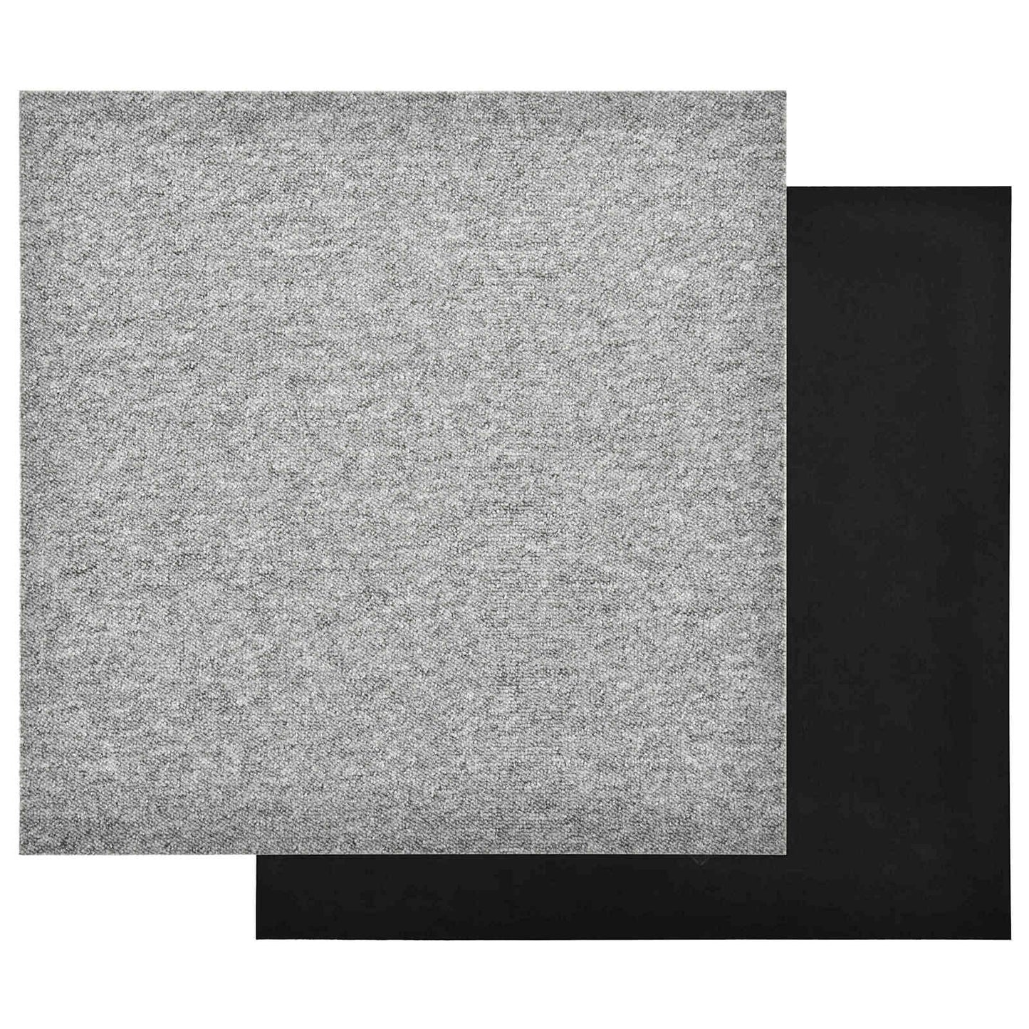 Kilimas 20 pcs Šviesiai pilka 50 x 50 cm 100% polipropileno