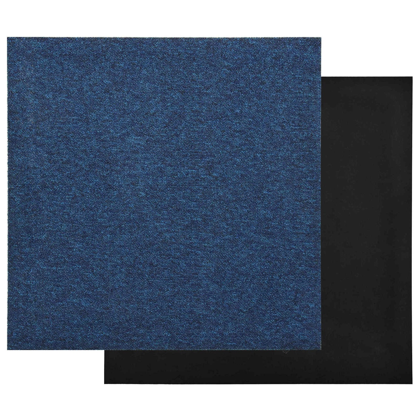 Kilimas 20 pcs Tamsiai mėlyna 50 x 50 cm 100% polipropileno