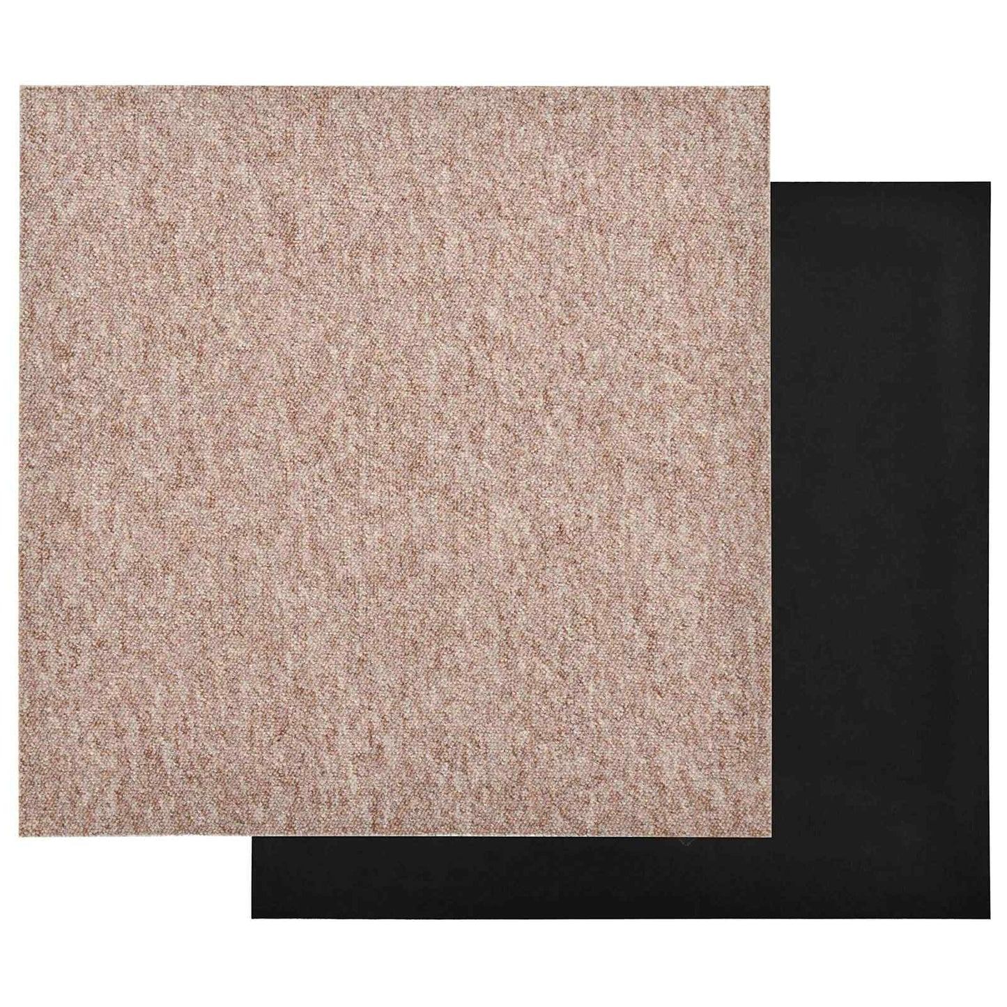 Kilimas 20 pcs Smėlio 50 x 50 cm 100% polipropileno