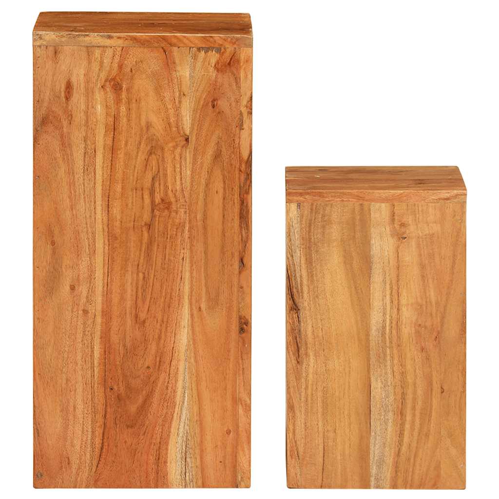 Stovai augalams, 2vnt., akacijos medienos masyvas