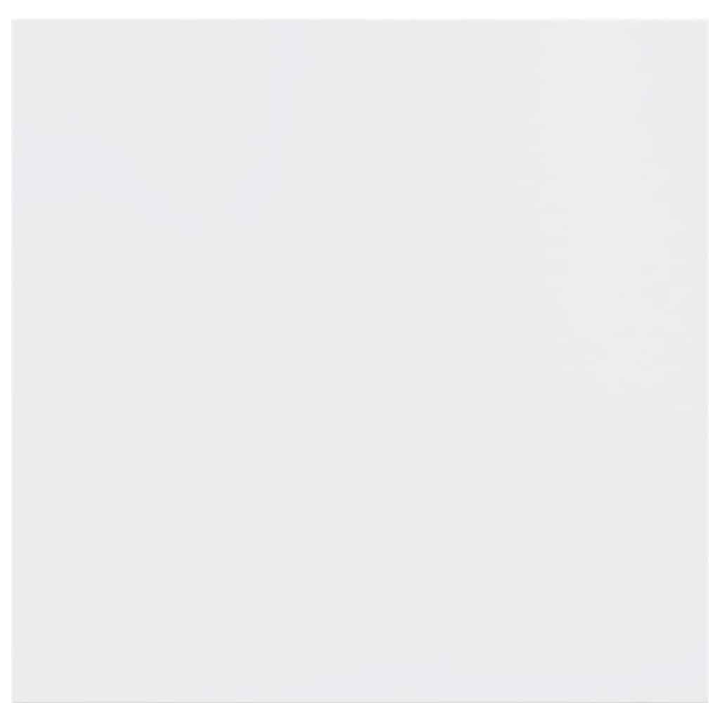 Pakabinamos lentynos, 2vnt., baltos, 23x23,5x3,8cm, MDF