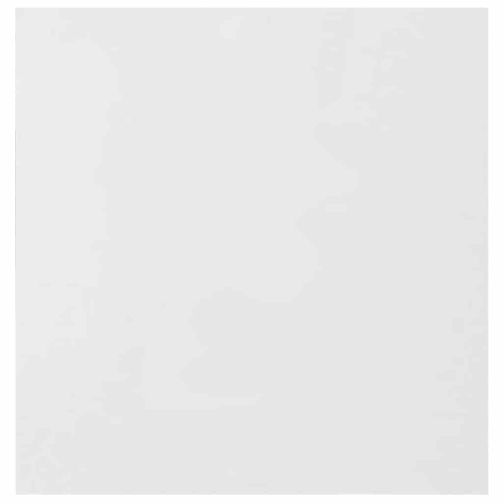 Pakabinamos lentynos, 4vnt., baltos, 23x23,5x3,8cm, MDF