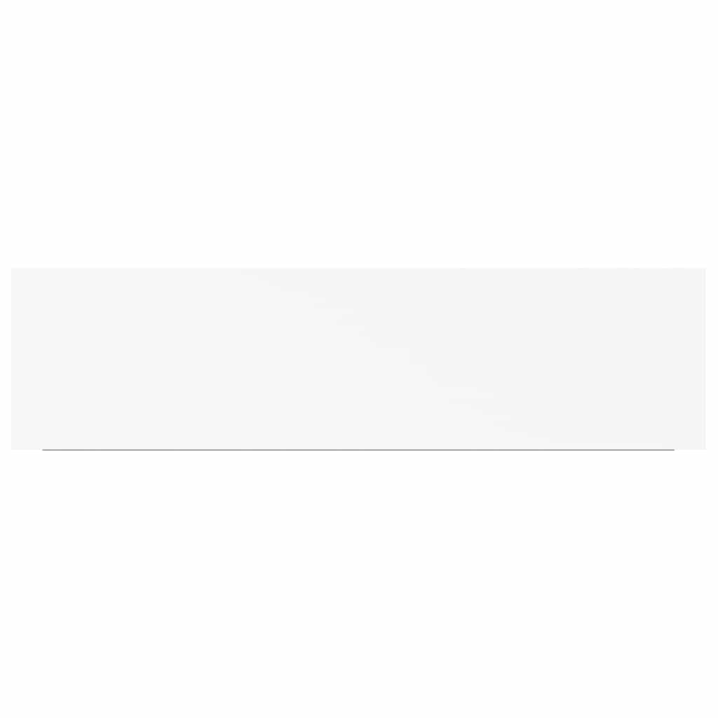 Pakabinamos lentynos, 4vnt., baltos, 90x23,5x3,8cm, MDF