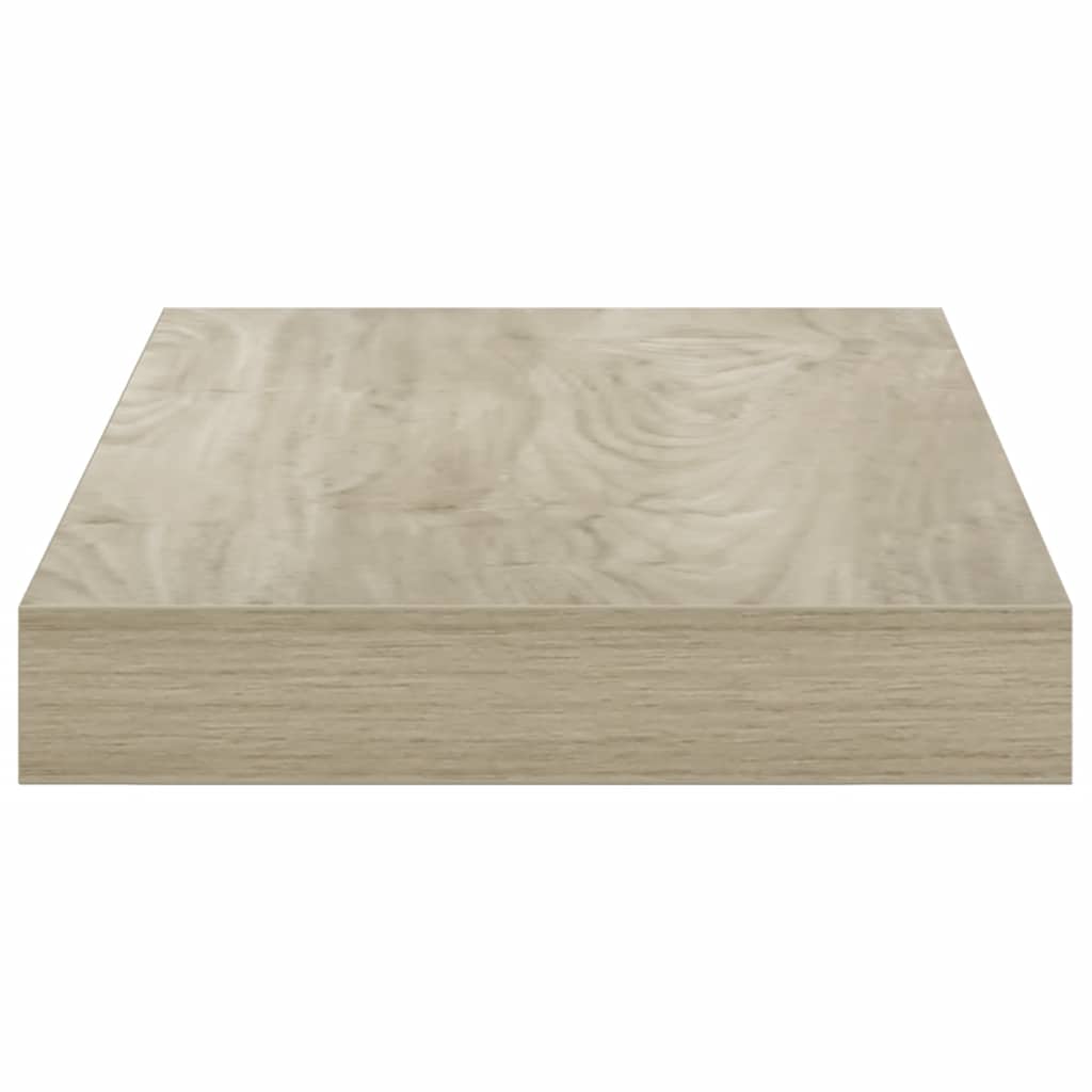 Pakabinama sieninė lentyna, ąžuolo spalvos, 40x23x3,8cm, MDF