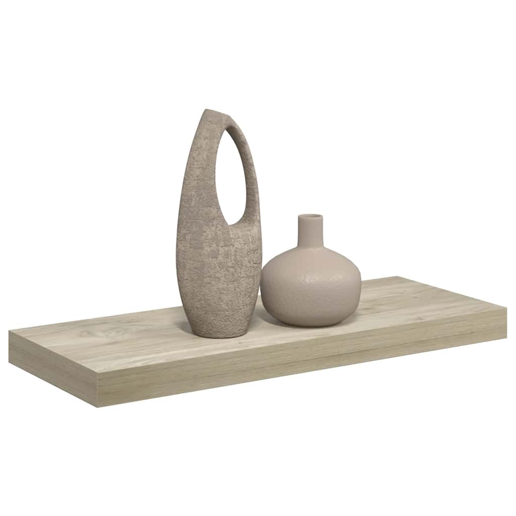 Pakabinama sieninė lentyna, ąžuolo, 60x23,5x3,8cm, MDF