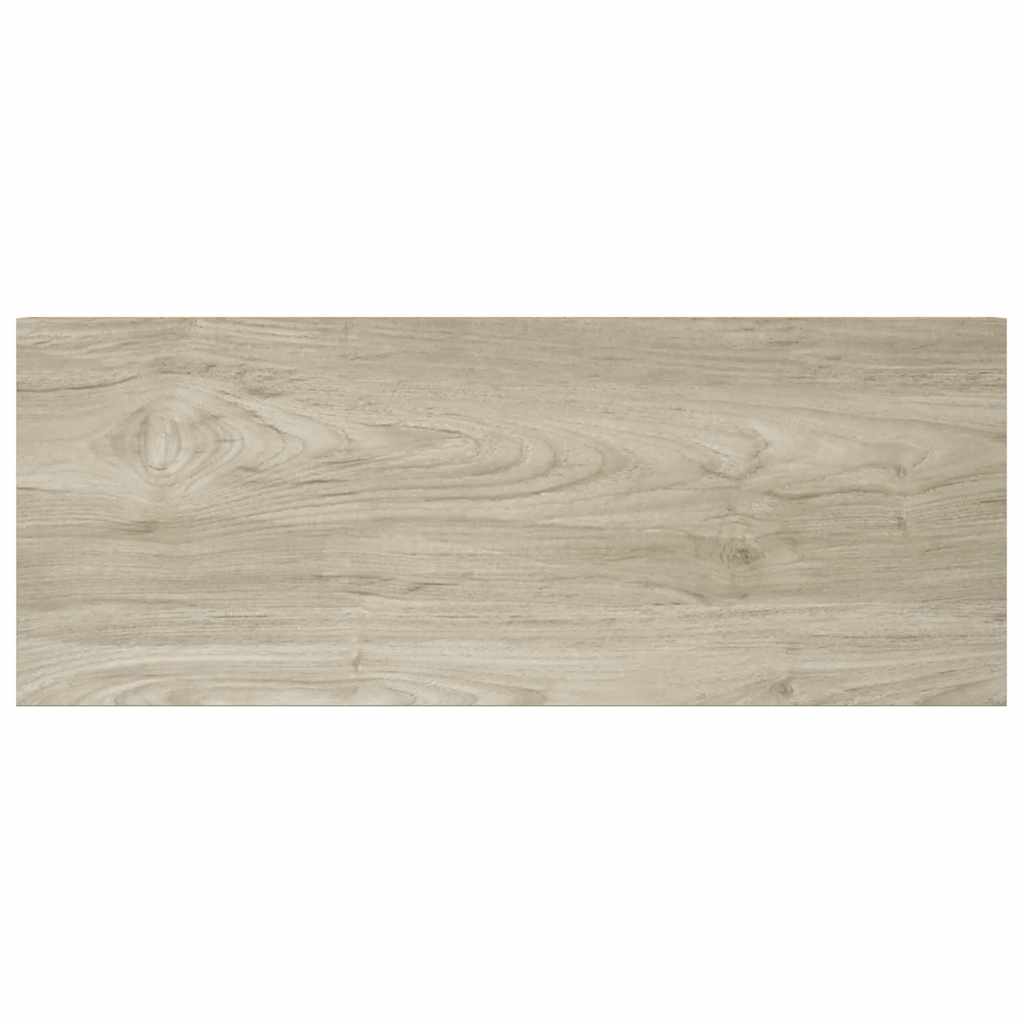 Pakabinamos lentynos, 2vnt., ąžuolo, 60x23,5x3,8cm, MDF