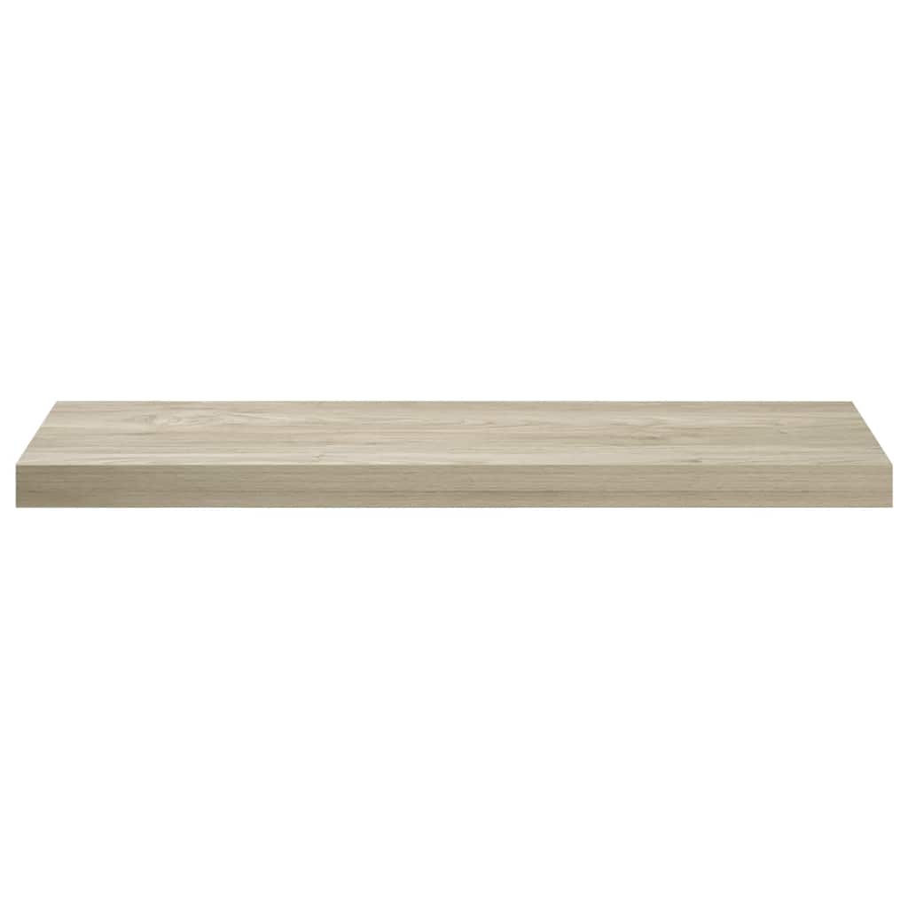 Pakabinama sieninė lentyna, ąžuolo spalvos, 80x23,5x3,8cm, MDF