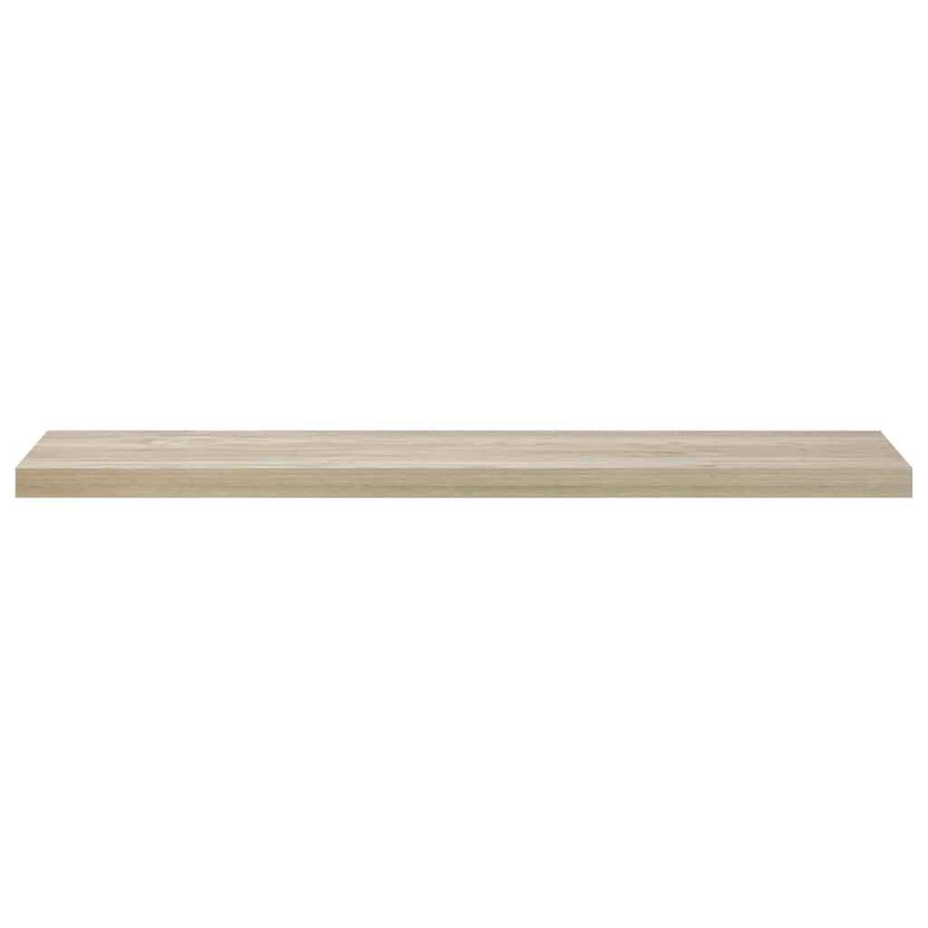 Pakabinama sieninė lentyna, ąžuolo spalvos, 120x23,5x3,8cm, MDF