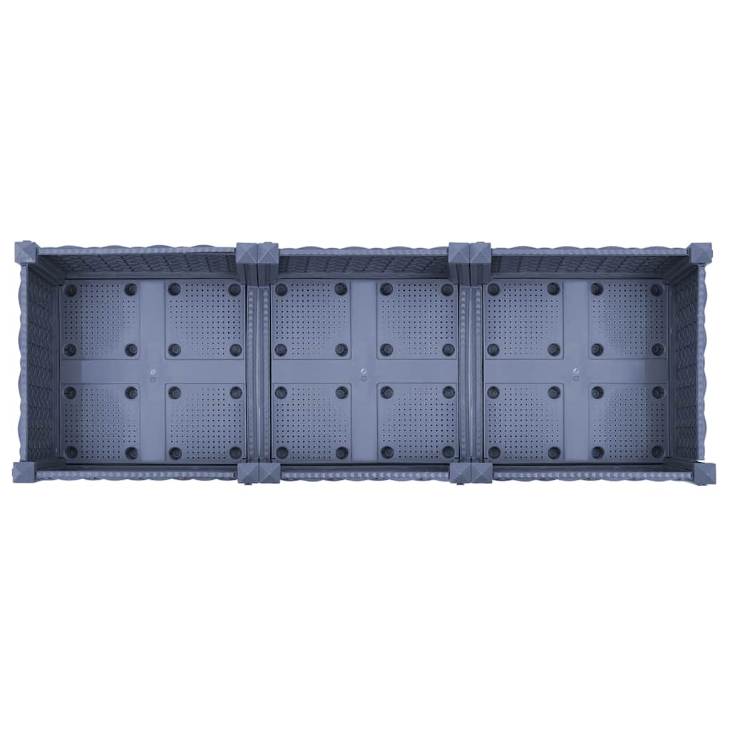 Aukštas lovelis, 120x40x23cm, polipropilenas