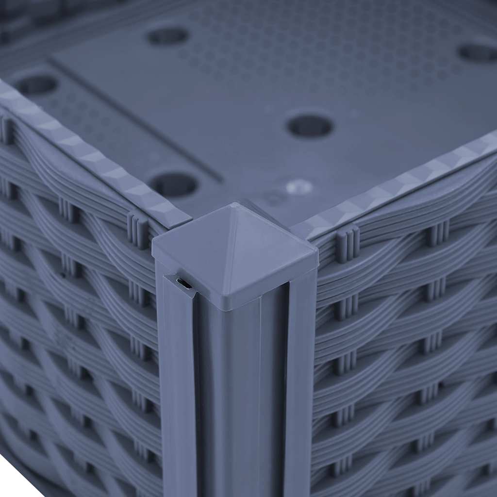 Aukštas lovelis, 120x40x23cm, polipropilenas