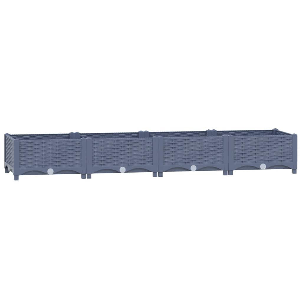 Aukštas lovelis, 160x40x23cm, polipropilenas