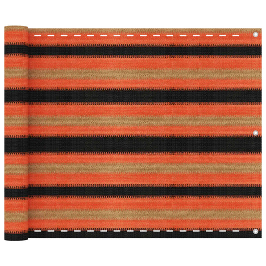 Balkono pertvara, įvairių spalvų, 75x400cm, HDPE