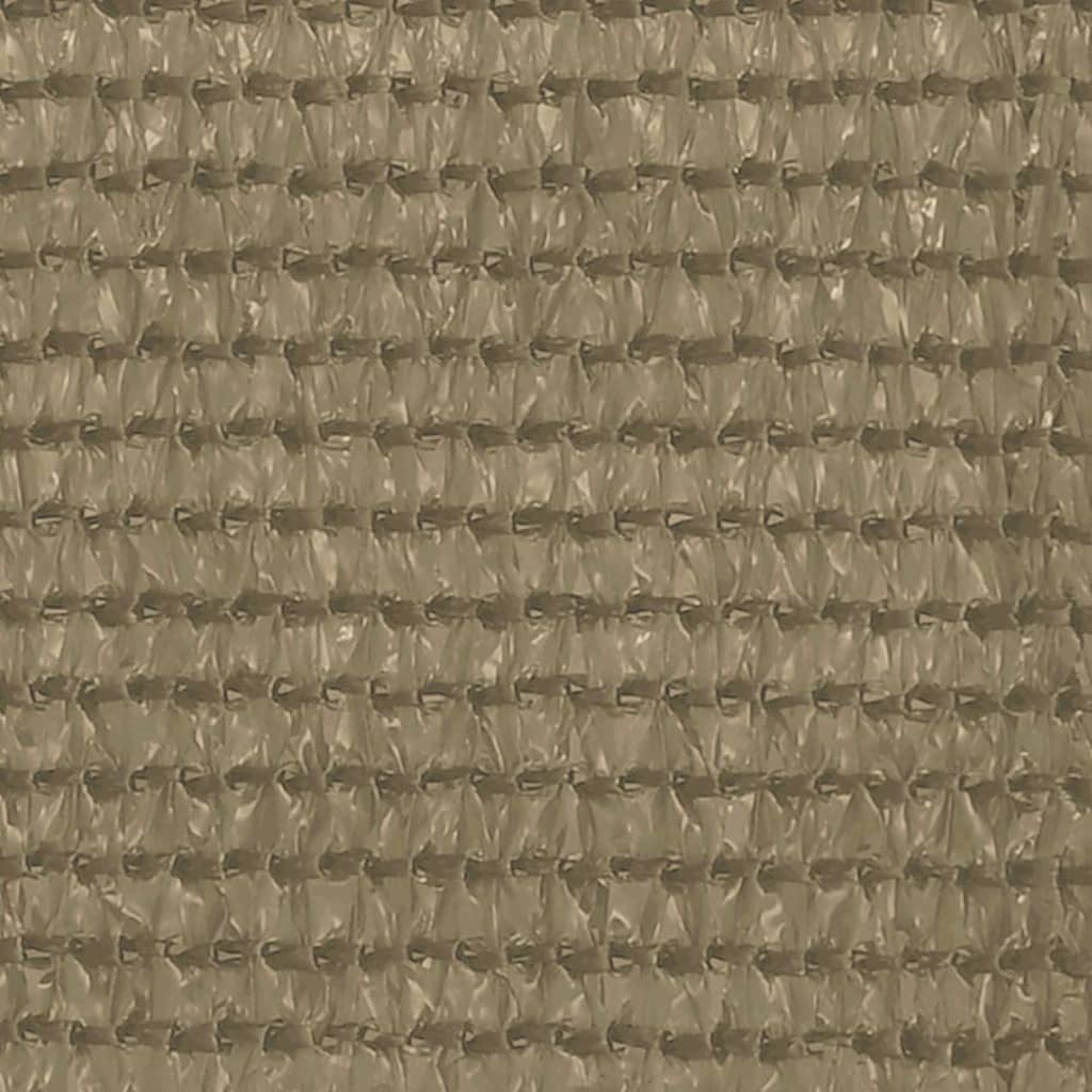 Balkono pertvara, taupe spalvos, 75x500cm, HDPE