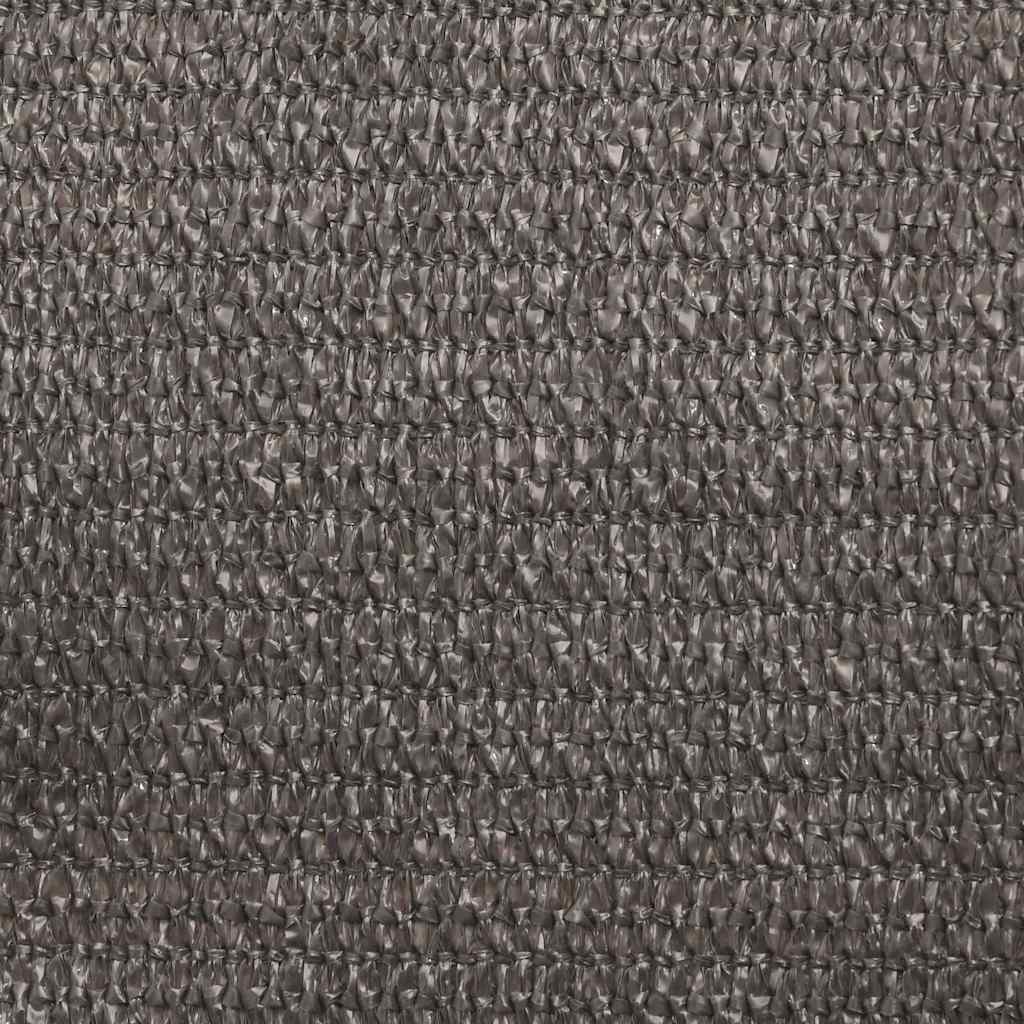 Uždanga nuo saulės, antracito spalvos, 6x8m, HDPE, 160g/m²