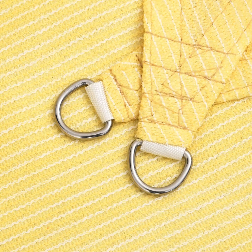 Uždanga nuo saulės, smėlio spalvos, 6x6m, HDPE, 160g/m²