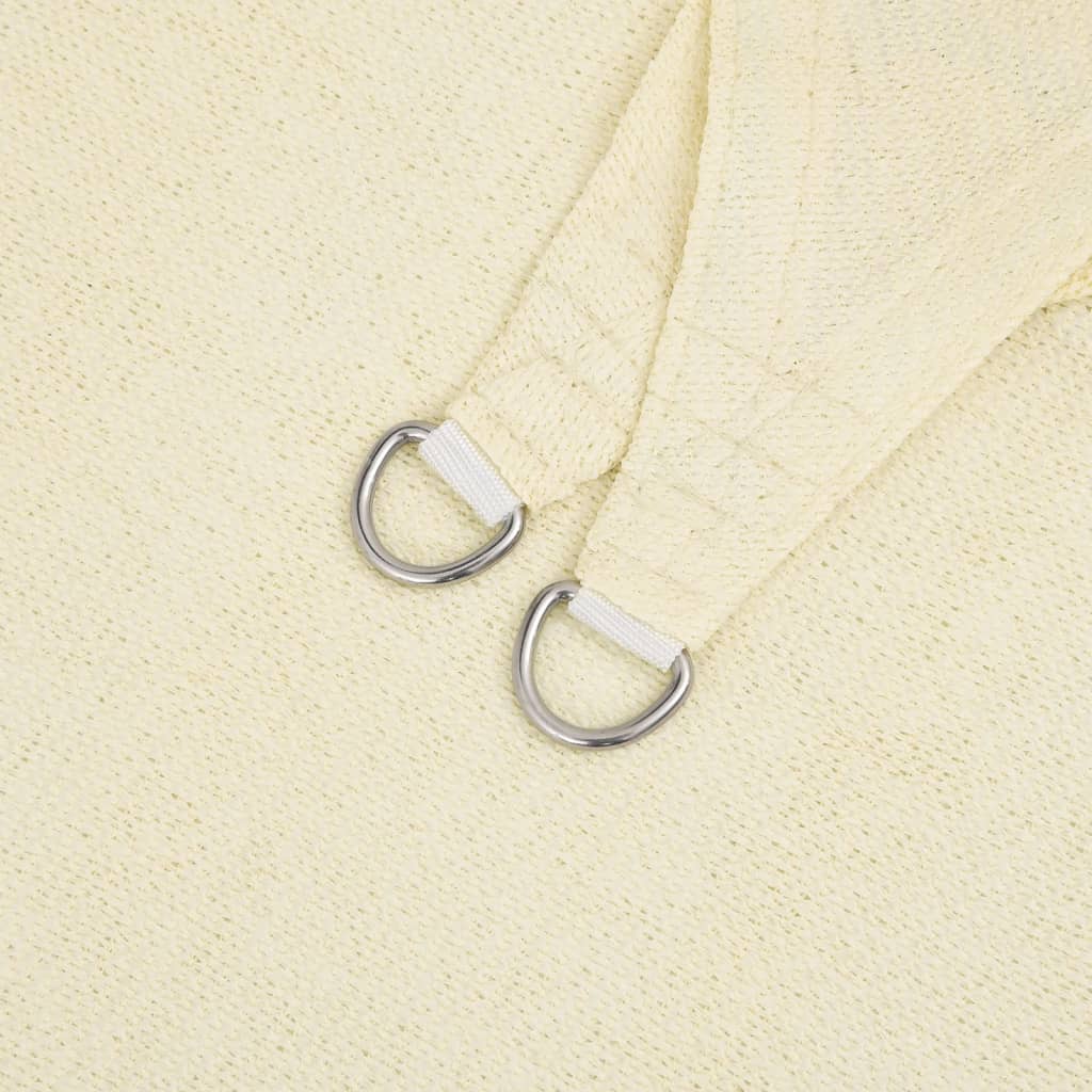 Uždanga nuo saulės, kreminės spalvos, 7x7m, HDPE, 160g/m²