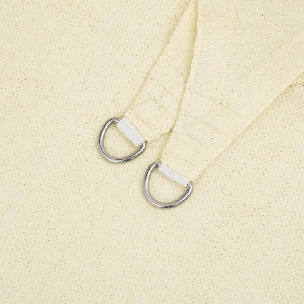 Uždanga nuo saulės, kreminės spalvos, 3x3x4,2m, HDPE, 160g/m²