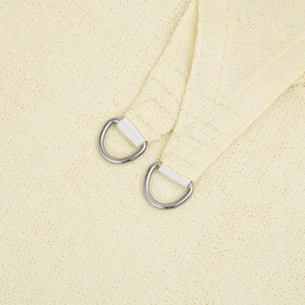 Uždanga nuo saulės, kreminės spalvos, 4x5x5m, HDPE, 160g/m²