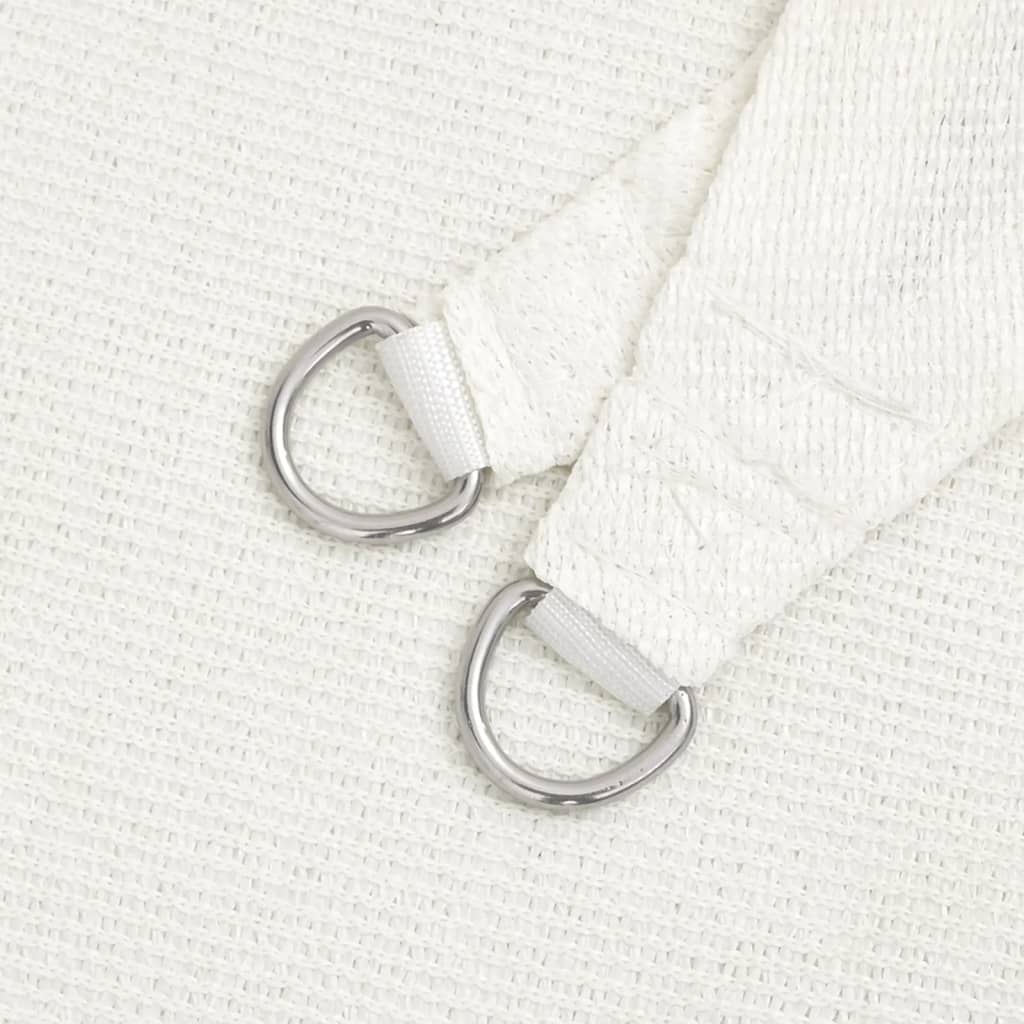 Uždanga nuo saulės, baltos spalvos, 5x5m, HDPE, 160g/m²