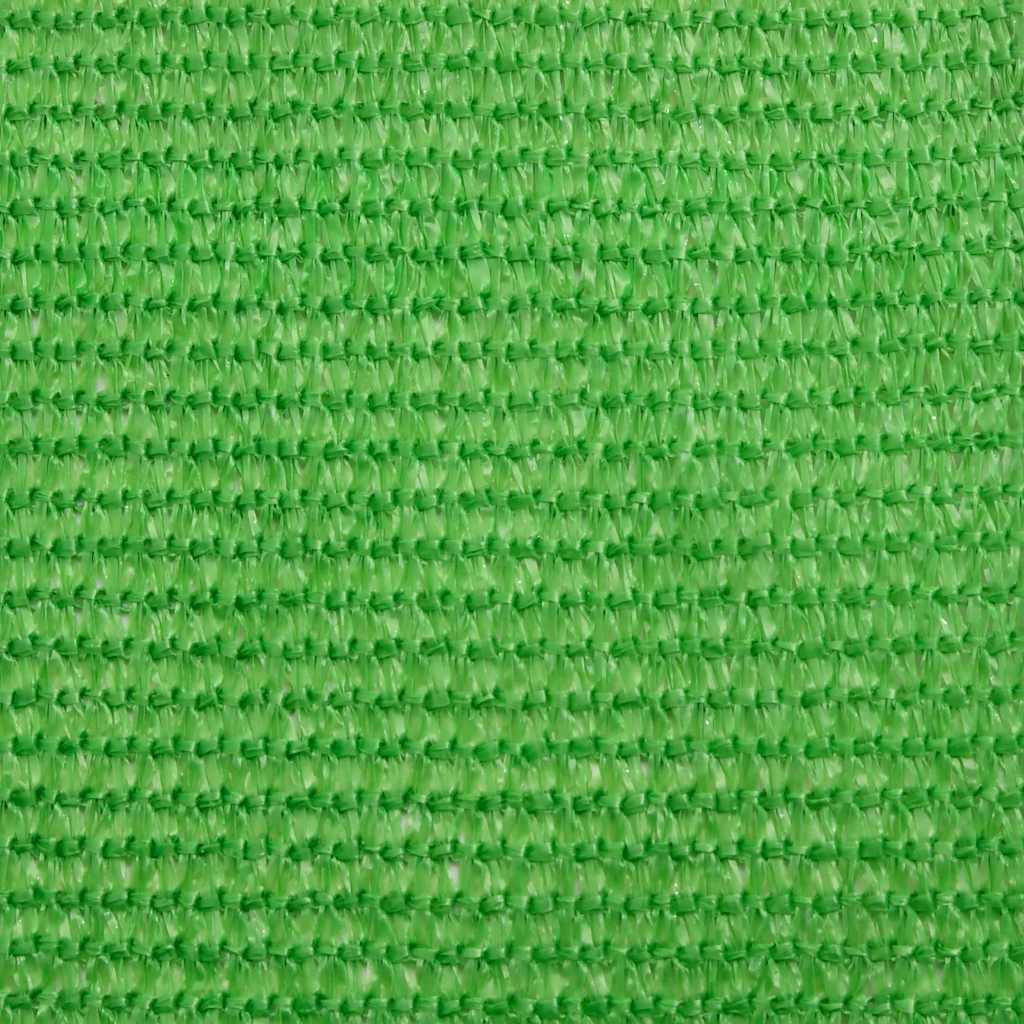 Uždanga nuo saulės, šviesiai žalia, 5x7x7m, HDPE, 160g/m²