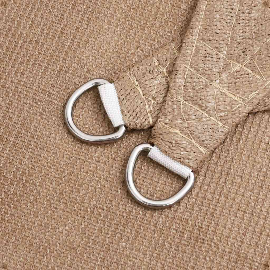 Burė nuo saulės, taupe spalvos, 3x6m, HDPE, 160g/m²