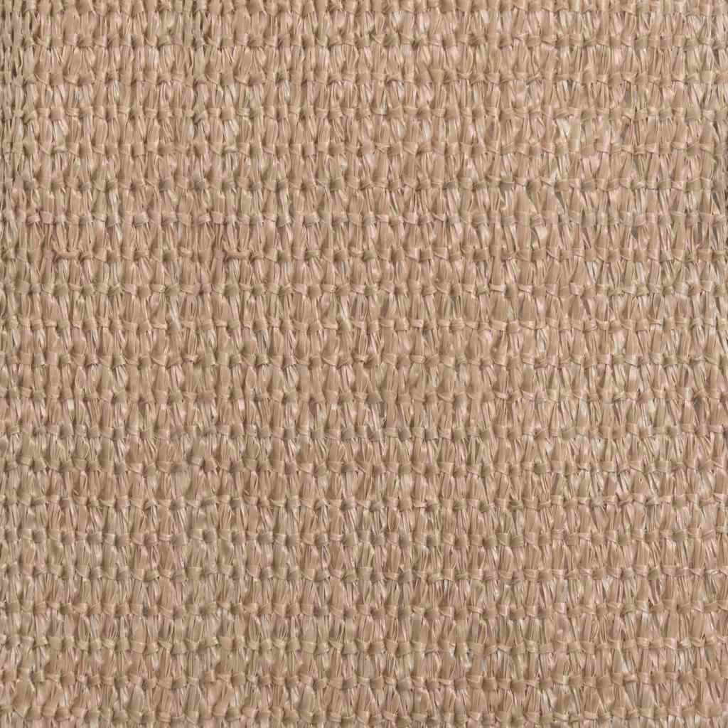 Burė nuo saulės, taupe spalvos, 6x7m, HDPE, 160g/m²
