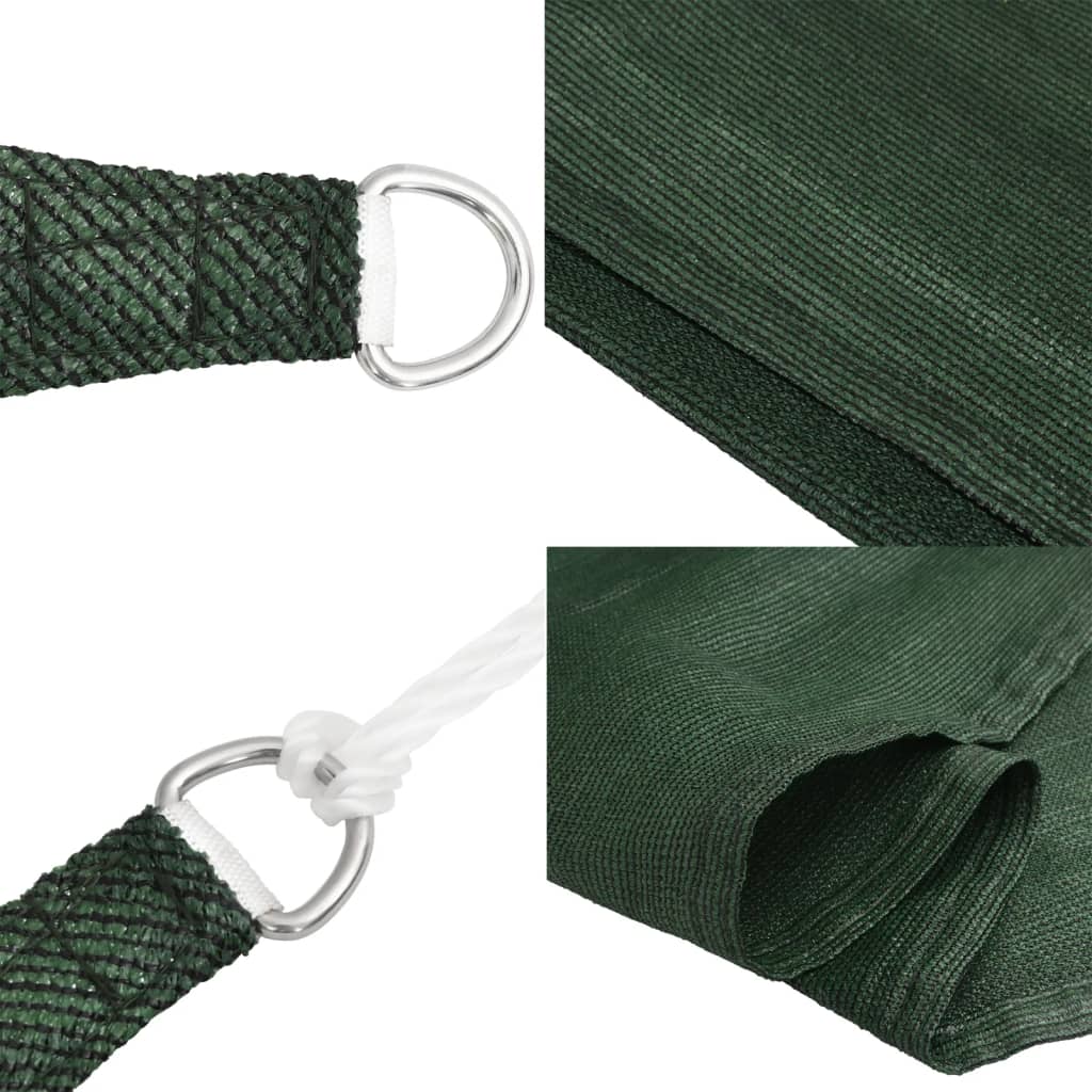 Uždanga nuo saulės, tamsiai žalios spalvos, 2x5m, HDPE, 160g/m²