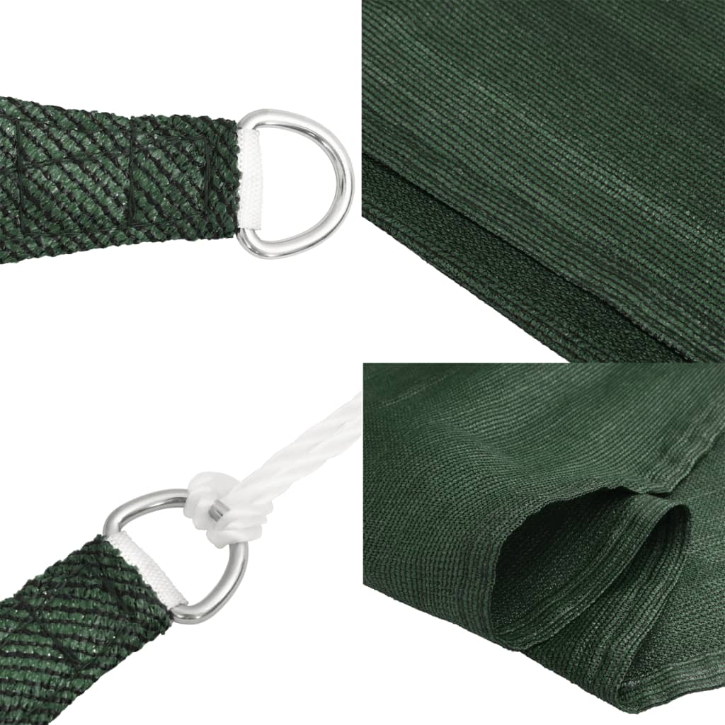 Uždanga nuo saulės, tamsiai žalios spalvos, 6x8m, HDPE, 160g/m²