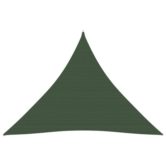 Uždanga nuo saulės, tamsiai žalia, 5x5x5m, HDPE, 160g/m²