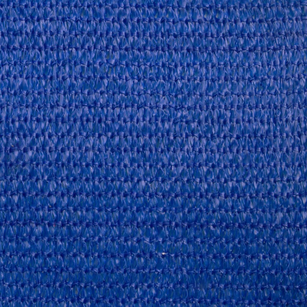 Saulės skėtis, burė, 160 g/m², kvadratinė, mėlyna, 7x7 m, HDPE