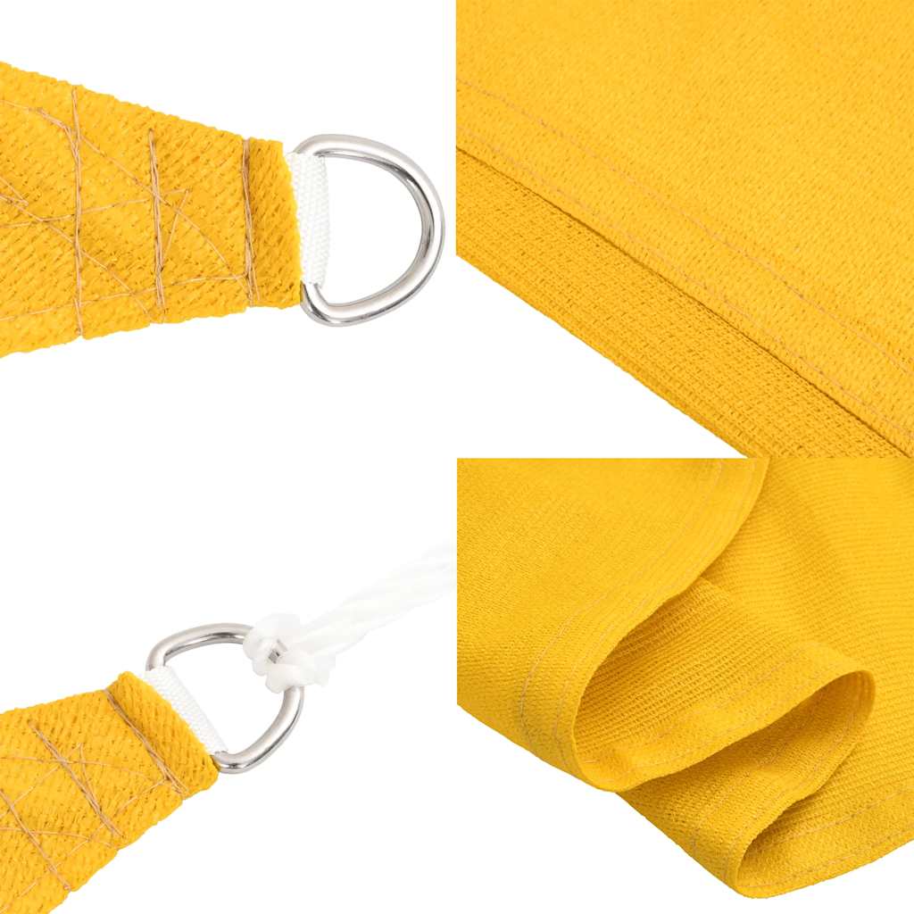 Burė nuo saulės, geltonos spalvos, 2x3,5m, HDPE, 160g/m²