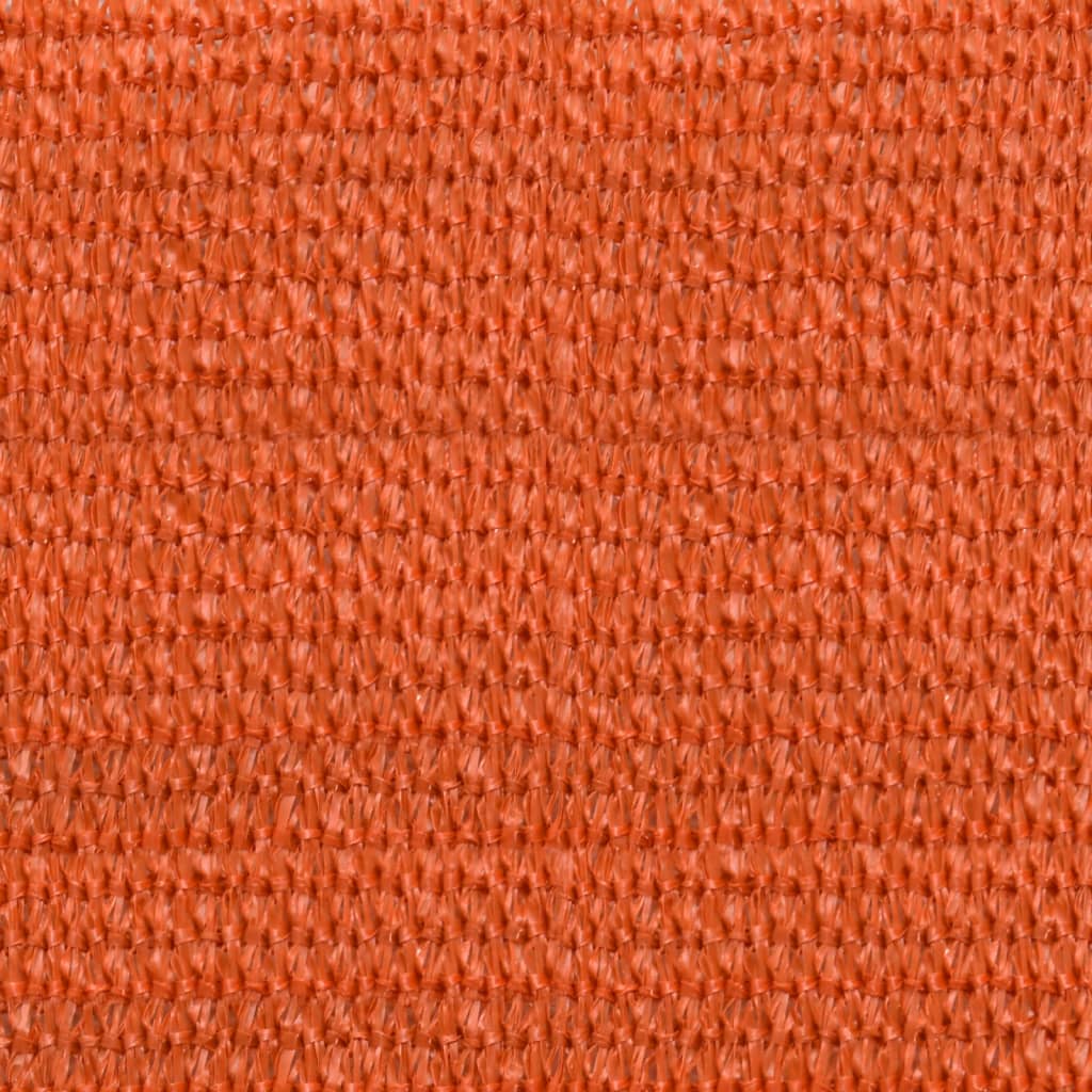 Uždanga nuo saulės, oranžinės spalvos, 2x2,5m, HDPE, 160g/m²