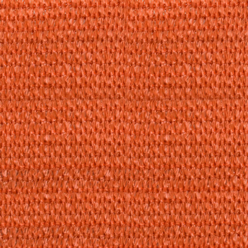Uždanga nuo saulės, oranžinės spalvos, 2,5x3,5m, HDPE, 160g/m²