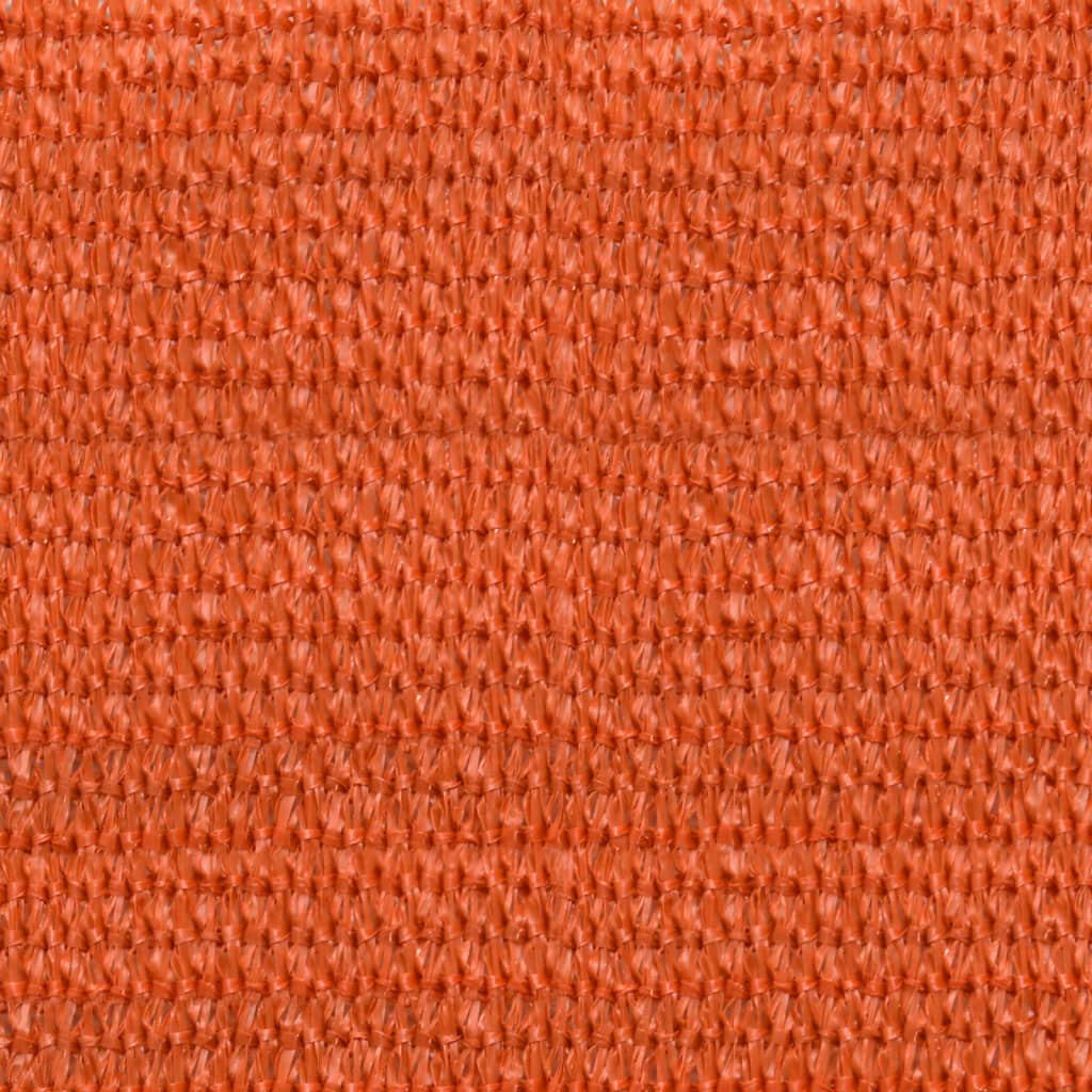 Burė nuo saulės, oranžinės spalvos, 3x6m, HDPE, 160g/m²
