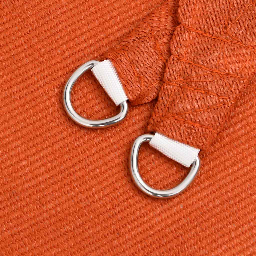 Saulės skėtis, burė, 160 g/m², trapecijos formos, oranžinė, 4/5x4 m, HDPE