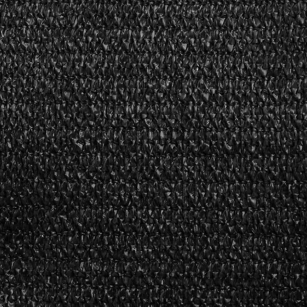 Uždanga nuo saulės, juodos spalvos, 2x4m, HDPE, 160g/m²