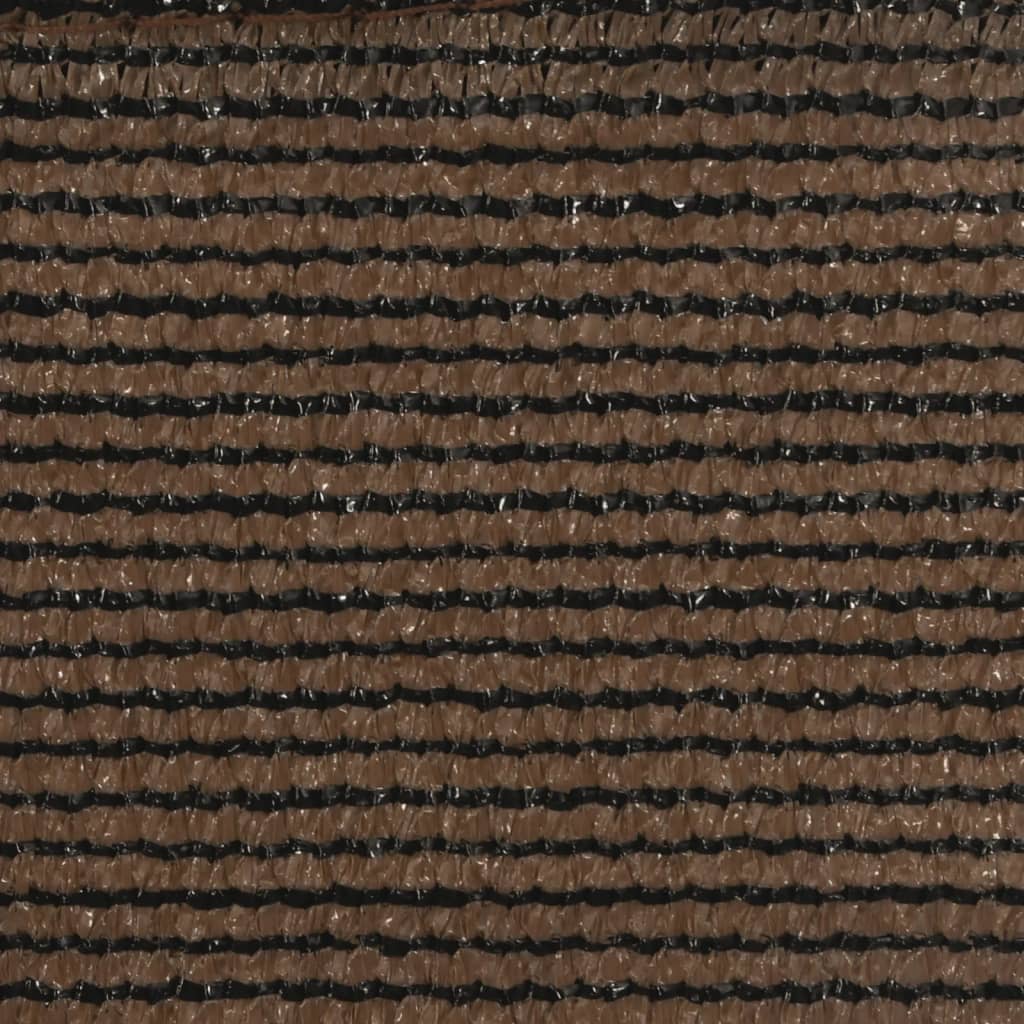 Burė nuo saulės, rudos spalvos, 5x6m, HDPE, 160g/m²