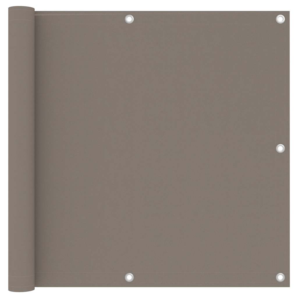 Balkono pertvara, taupe spalvos, 90x300cm, oksfordo audinys