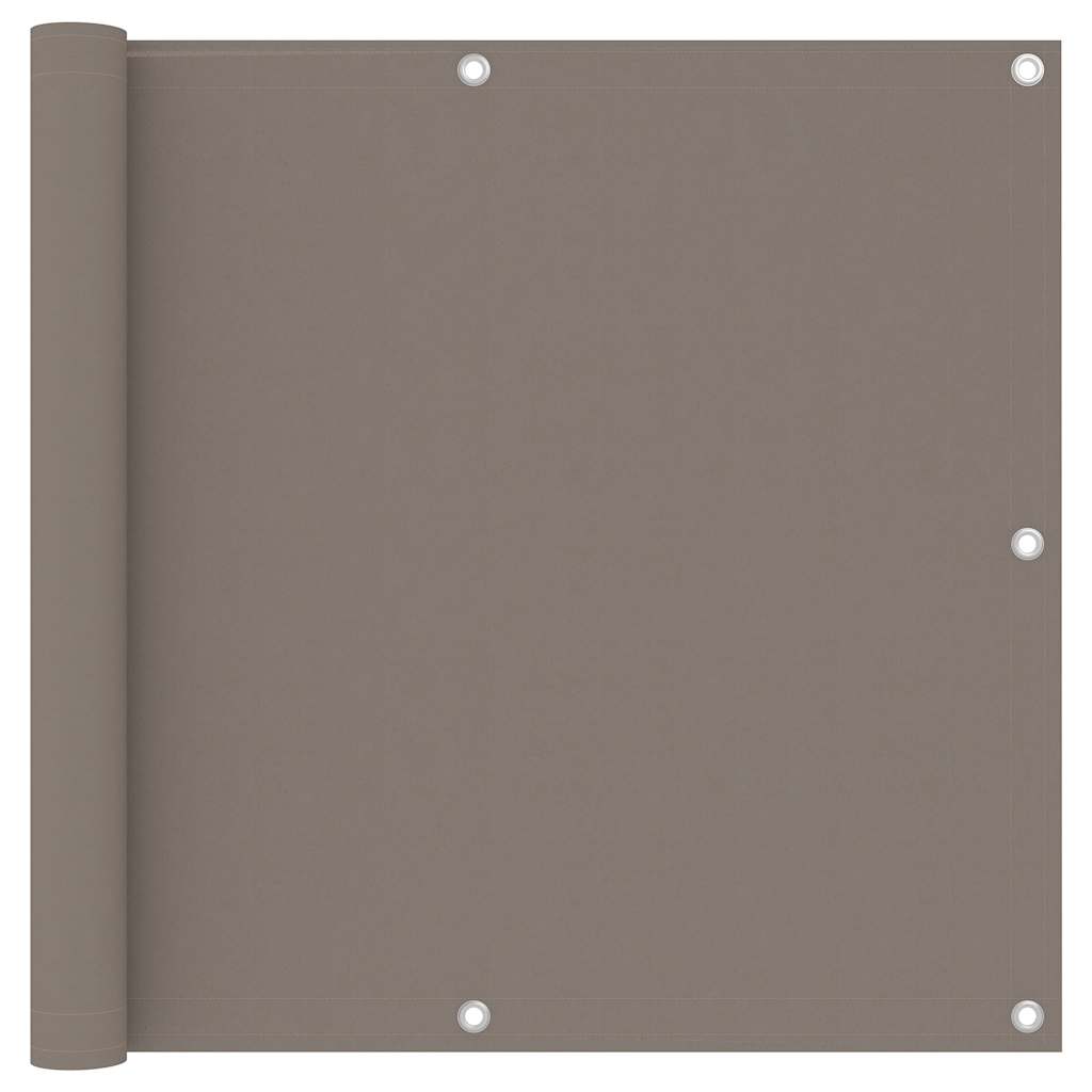 Balkono pertvara, taupe spalvos, 90x300cm, oksfordo audinys