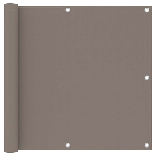 Balkono pertvara, taupe spalvos, 90x300cm, oksfordo audinys