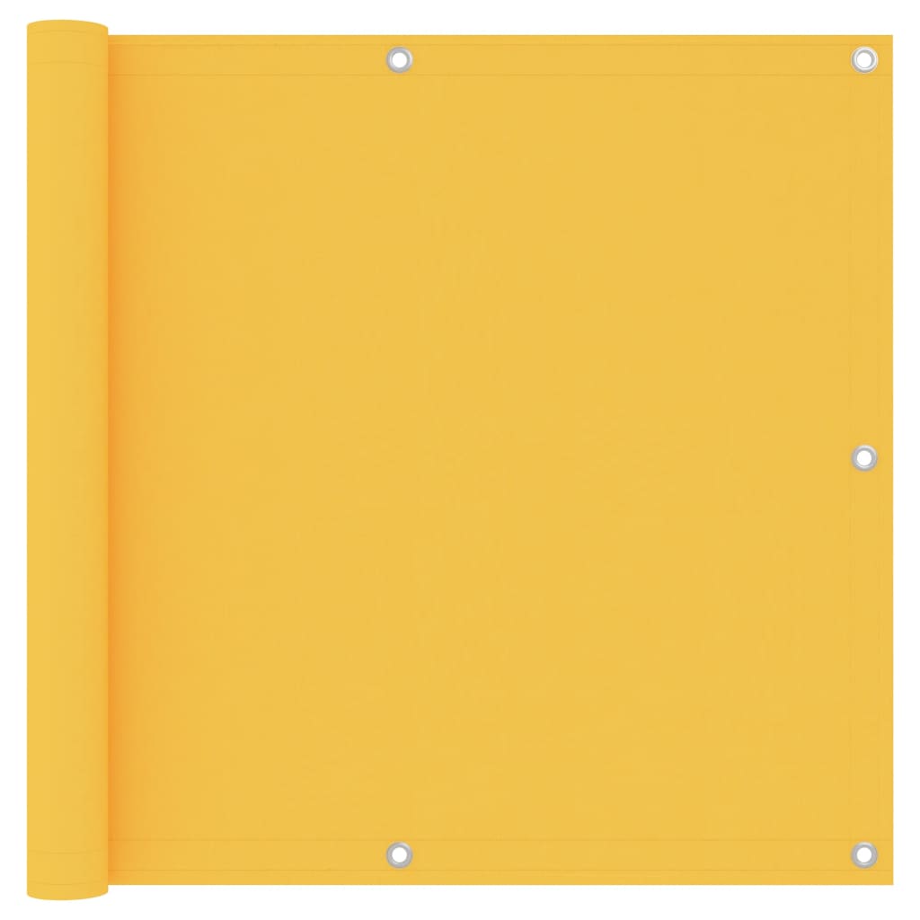 Balkono pertvara, geltonos spalvos, 90x400cm, oksfordo audinys