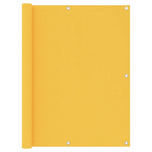 Balkono pertvara, geltonos spalvos, 120x300cm, oksfordo audinys