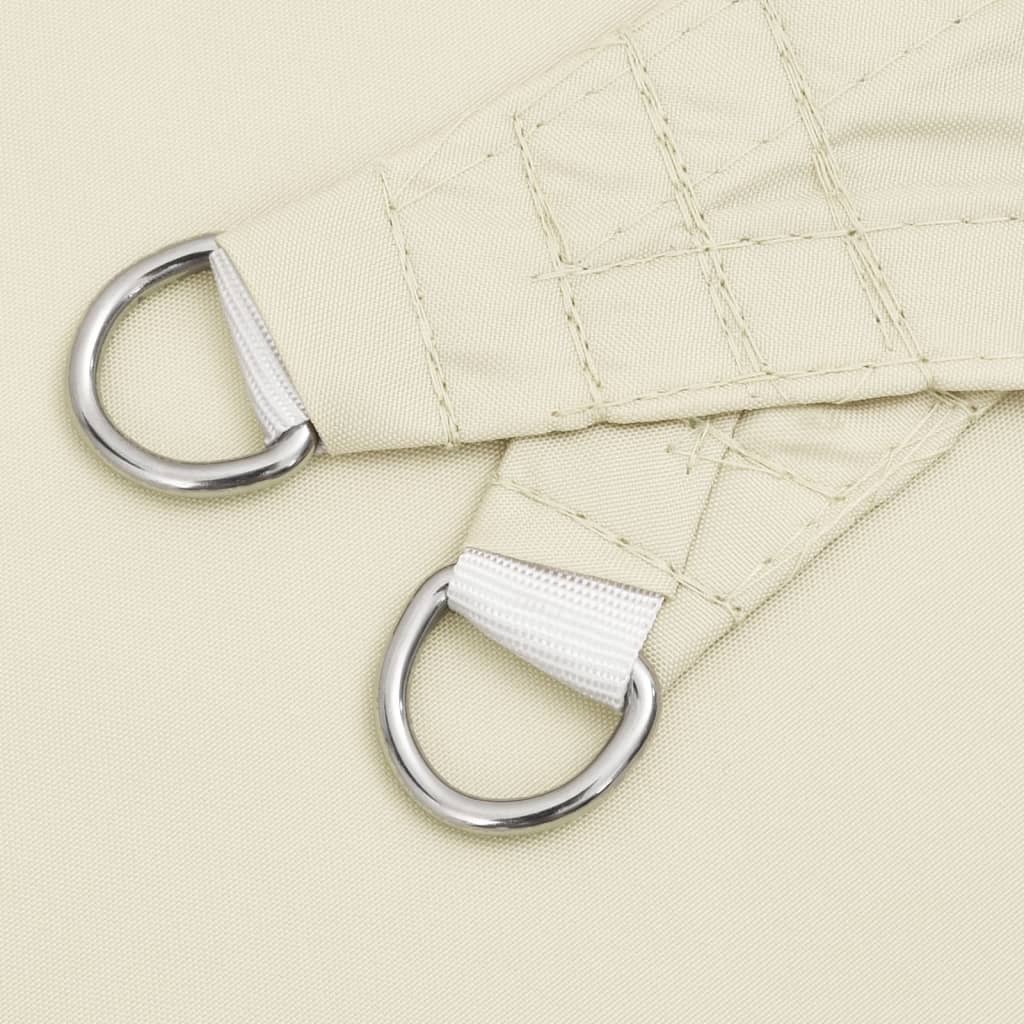 Uždanga nuo saulės, kreminė, 4,5x4,5x4,5m, oksfordo audinys