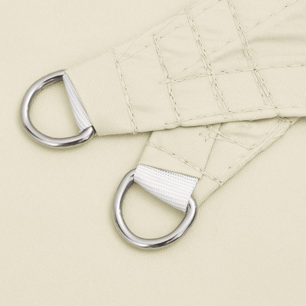 Uždanga nuo saulės, kreminė, 4x5x6,4m, oksfordo audinys