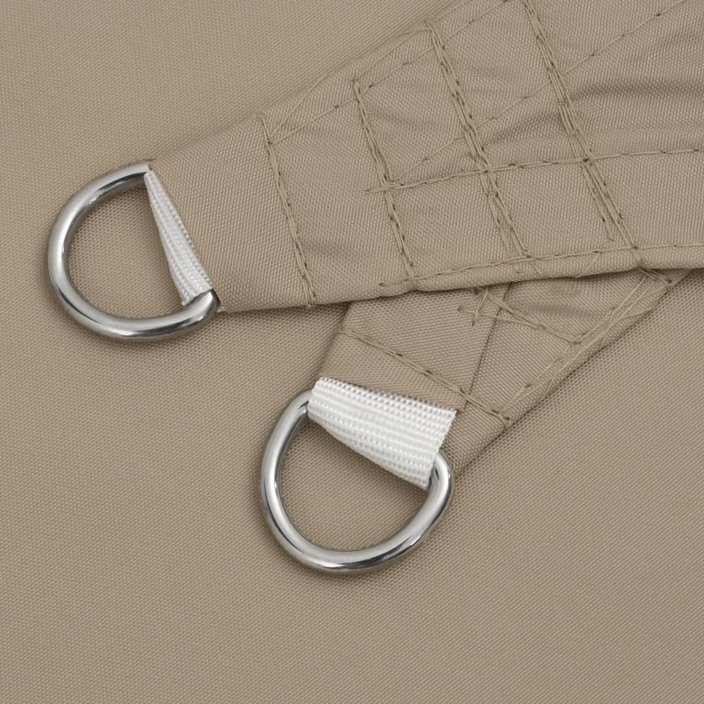Uždanga nuo saulės, taupe, 2,5x2,5x3,5m, oksfordo audinys