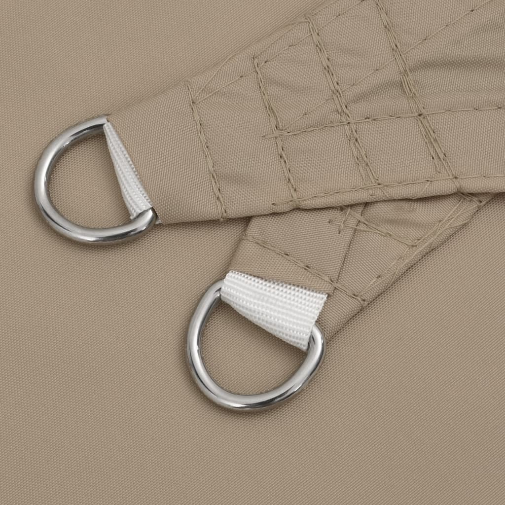 Tentas nuo saulės, taupe, oksfordo audinys, 3,6x3,6x3,6m